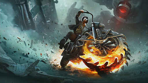 画像ギャラリー No.001のサムネイル画像 / 戦闘マシン(バイク)で走り回って,敵を蹴散らすバイクアクションゲーム「スティール ラッツ」のプレイレポートをお届け