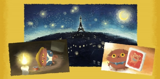 画像ギャラリー No.004のサムネイル画像 / 新作パズルアドベンチャーゲーム「猫のニャッホ 〜ニャ・ミゼラブル〜」が今冬リリース。杉田智和さん演じる猫のニャッホの心温まる物語を描く