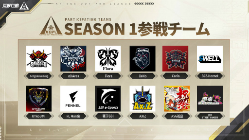 ꡼ No.004Υͥ / ưKNIVES OUT PRO LEAGUE SEASON1Mid-Season