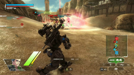 画像ギャラリー No.006のサムネイル画像 / PS4版「ボーダーブレイク」OBTに参加。アーケード版の興奮はそのまま,ハイクオリティ映像と家庭用向けチューニングが好印象