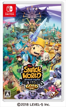 画像ギャラリー No.014のサムネイル画像 / Switch用ソフト「スナックワールド トレジャラーズ ゴールド」が本日発売。激レアジャラが当たる“ゴールドトレジャー大懸賞”の開催も