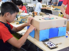 力作の数々に保護者も感嘆!「Nintendo Labo」を使った小学生向けハッカソンの2日めをレポート