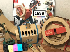 「Nintendo Labo」のToy-Conキット第3弾「ドライブキット」が登場。仕掛けも面白さも進化し,車や潜水艦,飛行機で陸・海・空を遊び尽くせる