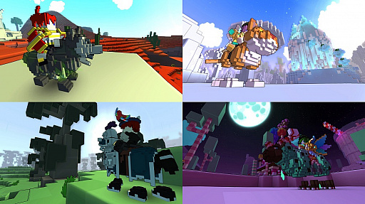 画像ギャラリー No.002のサムネイル画像 / PS4版「TROVE」,マウントなどが獲得できるイベント「マウントパレード2019」が開催。日替わりのログインボーナスも