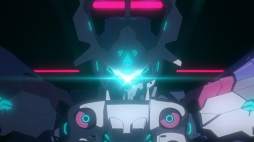 画像ギャラリー No.002のサムネイル画像 / 「星と翼のパラドクス」のアニメーションPVが公開。大空を駆ける巨大人型騎動機「エア・リアル」と3人のキャラクターが登場