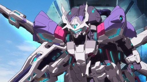 画像ギャラリー No.003のサムネイル画像 / 「星と翼のパラドクス」のアニメーションPVが公開。大空を駆ける巨大人型騎動機「エア・リアル」と3人のキャラクターが登場