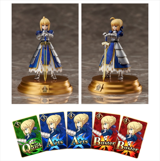 画像ギャラリー No.003のサムネイル画像 / 「FGO」新規プロジェクト「Fate/Grand Order Duel -collection figure-」が公開に。FGOのバトルをモチーフとした戦略ボードゲーム
