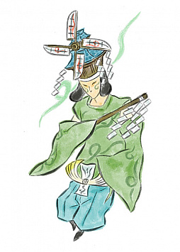 画像ギャラリー No.008のサムネイル画像 / Switch版「大神 絶景版」,6週連続企画第4回は「里見八犬伝」「ヤツフサ」「花咲爺」のキャラクターを紹介