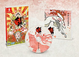 画像ギャラリー No.010のサムネイル画像 / Nintendo Switch版「大神 絶景版」が本日発売。人気上位5位のキャラクターをあしらった手ぬぐいが抽選で当たるTwitterキャンペーンも