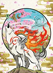 画像ギャラリー No.011のサムネイル画像 / Nintendo Switch版「大神 絶景版」が本日発売。人気上位5位のキャラクターをあしらった手ぬぐいが抽選で当たるTwitterキャンペーンも