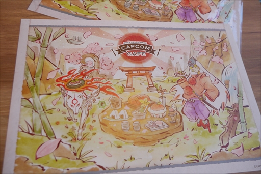 画像ギャラリー No.006のサムネイル画像 / カプコンカフェ×大神コラボメニュー試食レポート。キャラクターをイメージした素敵なドリンクに加え,和風のご飯ものも充実