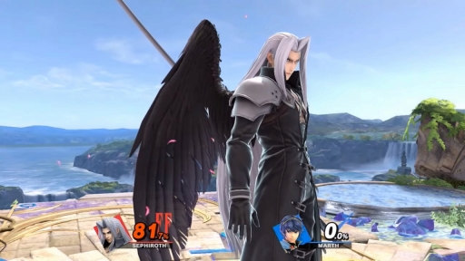 画像ギャラリー No.006のサムネイル画像 / 「スマブラSP」新ファイターのセフィロス情報まとめ。リーチを活かした攻撃や3段階のフレアなどを得意とする攻撃的なファイター