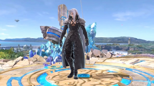 画像ギャラリー No.039のサムネイル画像 / 「スマブラSP」新ファイターのセフィロス情報まとめ。リーチを活かした攻撃や3段階のフレアなどを得意とする攻撃的なファイター