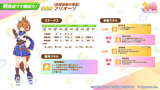 画像ギャラリー No.002のサムネイル画像 / 「ウマ娘 プリティーダービー」,新育成ウマ娘・★3フリオーソを本日実装。船橋所属のまま中央馬と渡り合い,ダートGIを6勝した地方競馬の星