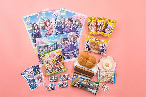 画像ギャラリー No.012のサムネイル画像 / 「ファミマで祝おう！ウマ娘5周年！」，3月15日から開催。アーモンドアイやステイゴールドら7人のウマ娘が限定描き下ろしイラストで登場