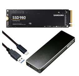 ꡼ No.001Υͥ / SamsungM.2 SSD980פUSB³°ǥ뤬о