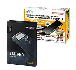 ꡼ No.002Υͥ / SamsungM.2 SSD980פUSB³°ǥ뤬о
