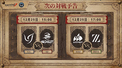 ꡼ No.003Υͥ / eݡĥSCARZ޿ͳ礬IdentityV ChampionshipפΥե饤辡ؿʽ