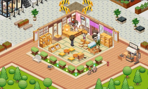 画像ギャラリー No.003のサムネイル画像 / 「マイコンビニ」が和風テーマを実装。公式Twitterフォロー&RTイベント開催