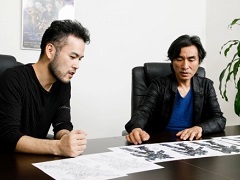 「DAEMON X MACHINA」のキーマン佃 健一郎氏と河森正治氏にインタビュー。そのメカニカルデザインに迫り,謎多きメカアクションを紐解く