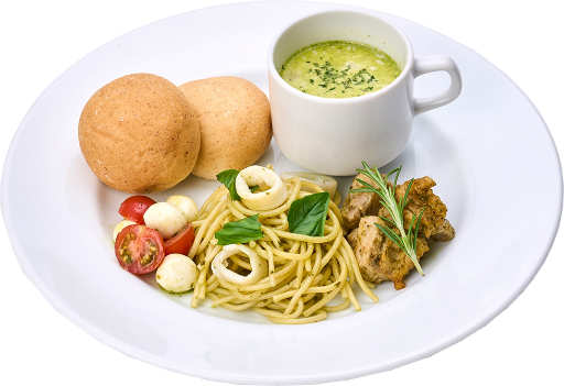 画像ギャラリー No.019のサムネイル画像 / カプコンカフェ「デビル メイ クライ」シリーズコラボの試食会レポート。ダンテをはじめとしたキャラクターたちをイメージしたメニューを楽しめる