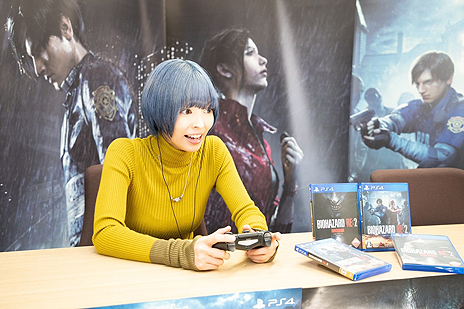 画像ギャラリー No.003のサムネイル画像 / 最上もがさんが「バイオハザード RE:2」の「1-Shot Demo」に挑戦する動画が公開。短編動画シリーズの第6弾も