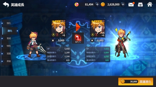 画像ギャラリー No.014のサムネイル画像 / 「グランドチェイス」,6種類の育成システムや装備アイテムの情報を公開