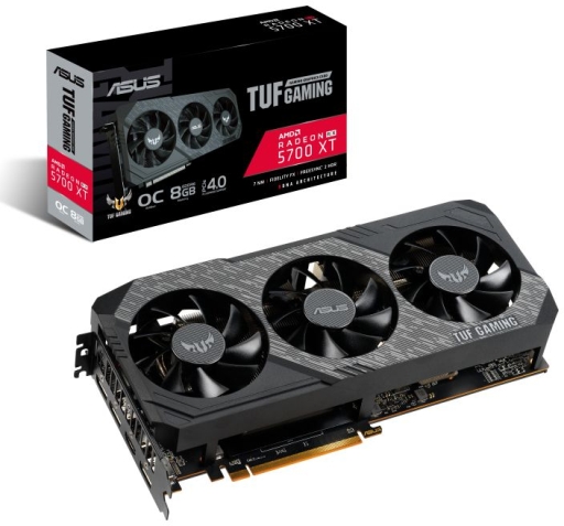 画像ギャラリー No.001のサムネイル画像 / ASUS,TUF GamingブランドからRadeon RX 5700 XT搭載カードを発売