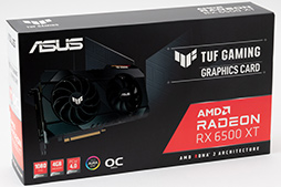 ꡼ No.058Υͥ / RX 6500 XTܤASUSܡTUF Gaming Radeon RX 6500 XT OCץӥ塼ȥ꡼GPUμϤϤ