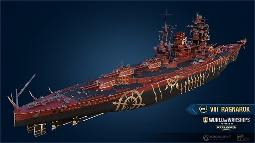 画像ギャラリー No.003のサムネイル画像 / オンライン海戦アクション「World of Warships: Legends」と「WARHAMMER 40,000」とのコラボが本日開始