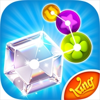 画像ギャラリー No.001のサムネイル画像 / スマホ向けパズルゲーム「ダイヤモンドダイアリー」の日本語版が本日リリース。同じ色のチャームをつなげてステージを攻略しよう