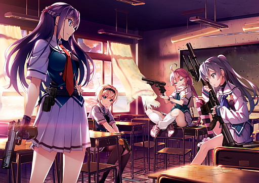 画像ギャラリー No.027のサムネイル画像 / 「グリザイア ファントムトリガー 03&04」PS Vita版で追加される新要素が公開。オープニングムービーも