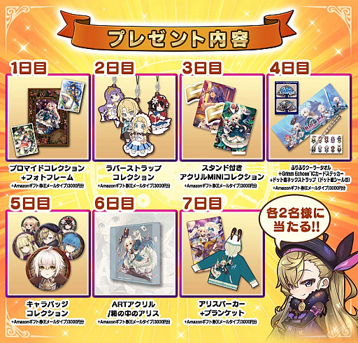 画像ギャラリー No.006のサムネイル画像 / 「グリムエコーズ」,リリース1周年直前キャンペーンの情報を公開