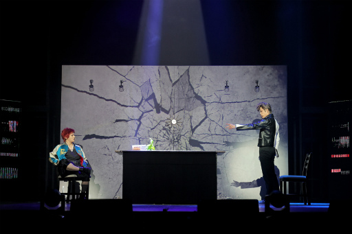 画像ギャラリー No.006のサムネイル画像 / 「『ヒプステ』《Buster Bros!!! & Bad Ass Temple feat. 糸の会 & WESTEND-MAFIA》」ゲネプロレポート。4チームがラップバトルで激突