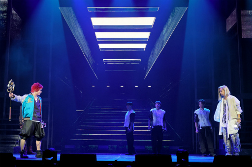 画像ギャラリー No.012のサムネイル画像 / 「『ヒプステ』《Buster Bros!!! & Bad Ass Temple feat. 糸の会 & WESTEND-MAFIA》」ゲネプロレポート。4チームがラップバトルで激突