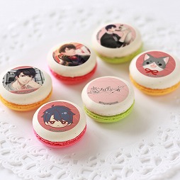 画像ギャラリー No.007のサムネイル画像 / 「恋プロ」キャラのイラストをプリントしたスイーツが販売開始。購入特典は缶バッジ