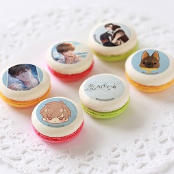 画像ギャラリー No.008のサムネイル画像 / 「恋プロ」キャラのイラストをプリントしたスイーツが販売開始。購入特典は缶バッジ
