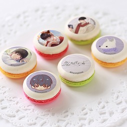 画像ギャラリー No.009のサムネイル画像 / 「恋プロ」キャラのイラストをプリントしたスイーツが販売開始。購入特典は缶バッジ