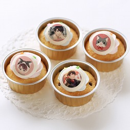 画像ギャラリー No.011のサムネイル画像 / 「恋プロ」キャラのイラストをプリントしたスイーツが販売開始。購入特典は缶バッジ