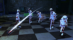 画像ギャラリー No.009のサムネイル画像 / 「お姉チャンバラORIGIN」の最新トレイラー公開。彩と咲の父である朧や屍霊ゾンビの姉妹,そして新テーマソングの情報も明らかに