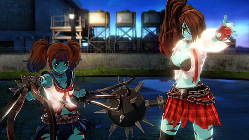 画像ギャラリー No.015のサムネイル画像 / 「お姉チャンバラORIGIN」の最新トレイラー公開。彩と咲の父である朧や屍霊ゾンビの姉妹,そして新テーマソングの情報も明らかに