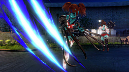 画像ギャラリー No.021のサムネイル画像 / 「お姉チャンバラORIGIN」の最新トレイラー公開。彩と咲の父である朧や屍霊ゾンビの姉妹,そして新テーマソングの情報も明らかに