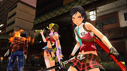 画像ギャラリー No.001のサムネイル画像 / 「お姉チャンバラORIGIN」,死闘を繰り広げた姉妹が今度は共闘する,ゲーム後半部分の情報が明らかに