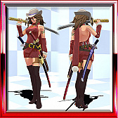 画像ギャラリー No.005のサムネイル画像 / 彩,咲,レイが新衣装をまとって大暴れする,「お姉チャンバラORIGIN」のDLC第2弾が本日配信開始