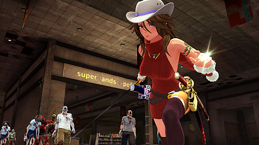 画像ギャラリー No.009のサムネイル画像 / 彩,咲,レイが新衣装をまとって大暴れする,「お姉チャンバラORIGIN」のDLC第2弾が本日配信開始