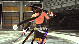 画像ギャラリー No.010のサムネイル画像 / 彩,咲,レイが新衣装をまとって大暴れする,「お姉チャンバラORIGIN」のDLC第2弾が本日配信開始