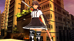 画像ギャラリー No.015のサムネイル画像 / 彩,咲,レイが新衣装をまとって大暴れする,「お姉チャンバラORIGIN」のDLC第2弾が本日配信開始