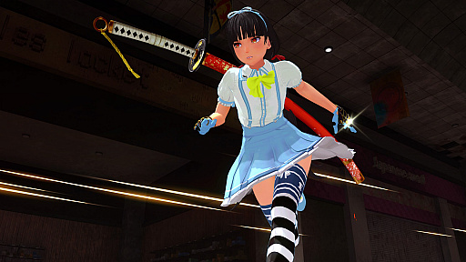 画像ギャラリー No.016のサムネイル画像 / 彩,咲,レイが新衣装をまとって大暴れする,「お姉チャンバラORIGIN」のDLC第2弾が本日配信開始