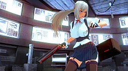 画像ギャラリー No.021のサムネイル画像 / 彩,咲,レイが新衣装をまとって大暴れする,「お姉チャンバラORIGIN」のDLC第2弾が本日配信開始