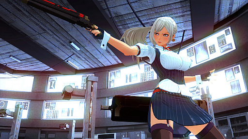 画像ギャラリー No.022のサムネイル画像 / 彩,咲,レイが新衣装をまとって大暴れする,「お姉チャンバラORIGIN」のDLC第2弾が本日配信開始